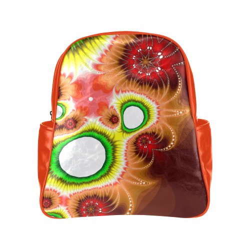 Sea Bulbs Multi-Pockets Backpack (Model 1636)