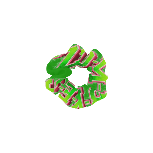 Zombies All Over Print Hair Scrunchie