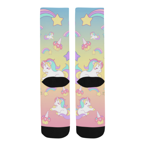 We love Unicorns Men's Custom Socks