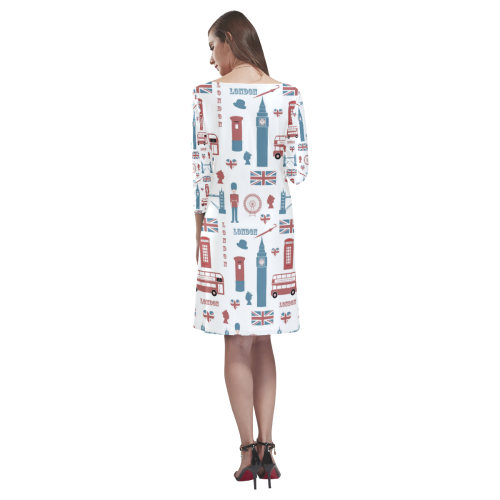 I love London Rhea Loose Round Neck Dress(Model D22)