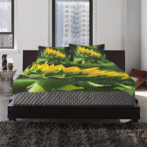 Sunflower New Beginnings 3-Piece Bedding Set