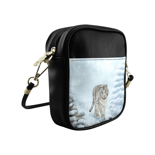 Wonderful siberian tiger Sling Bag (Model 1627)
