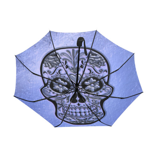 Skull20170487_by_JAMColors Anti-UV Auto-Foldable Umbrella (Underside Printing) (U06)