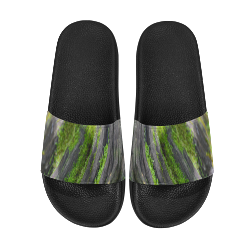 Mossy Log Slides Women's Slide Sandals (Model 057)
