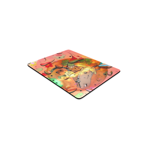 Horse Popart by Nico Bielow Rectangle Mousepad