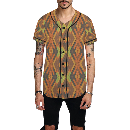 In the Fall All Over Print Baseball Jersey for Men (Model T50)