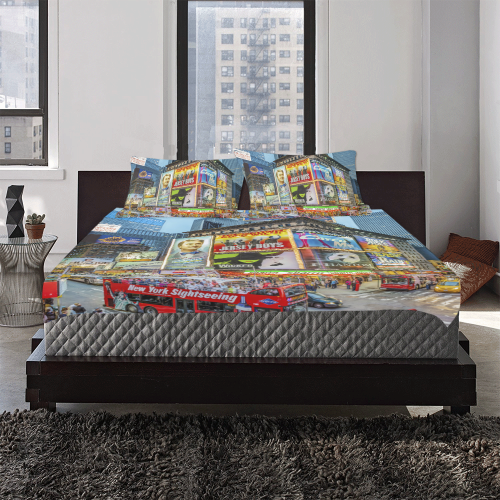 Times Square III Special Finale Color Edition 3-Piece Bedding Set