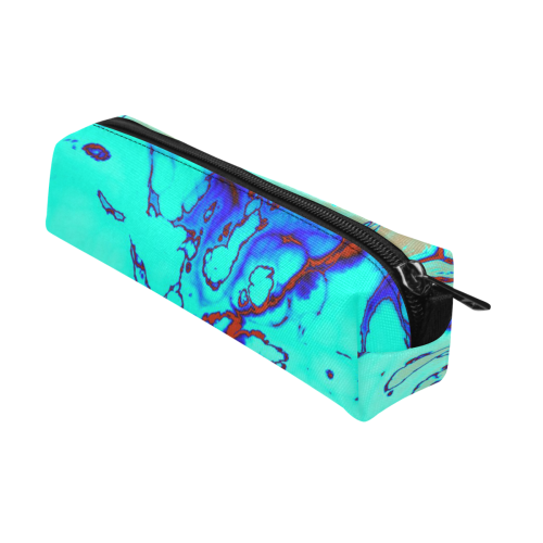 stormy marbled 2 by JamColors Pencil Pouch/Small (Model 1681)