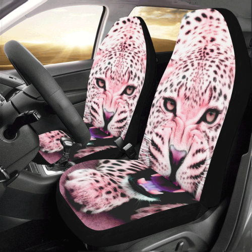 wildlife-cats-terrestrial-animal-mammal-vertebrate Car Seat Covers (Set of 2)