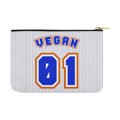 No. 1 Vegan Carry-All Pouch 12.5''x8.5''