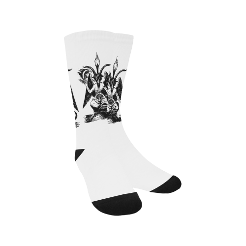 The Demon Baphomet 2 Men's Custom Socks