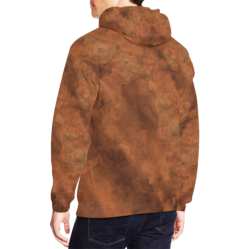 Mars All Over Print Hoodie for Men/Large Size (USA Size) (Model H13)