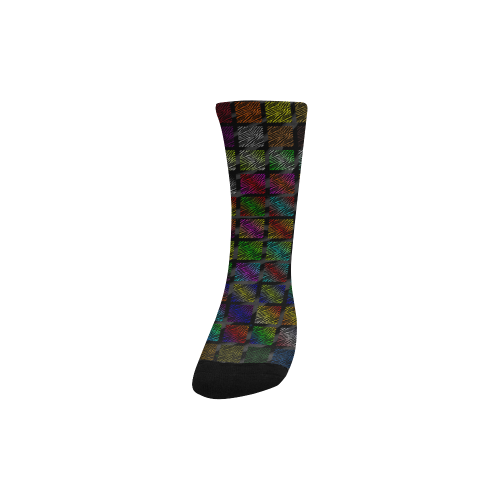 Ripped SpaceTime Stripes Collection Kids' Custom Socks