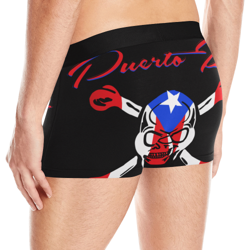 Puerto Rico Underecover Men's All Over Print Boxer Briefs (Model L10)