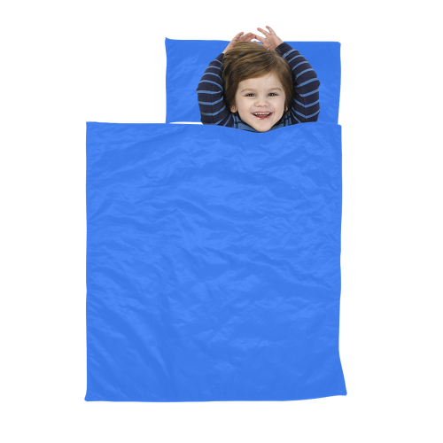 color deep electric blue Kids' Sleeping Bag