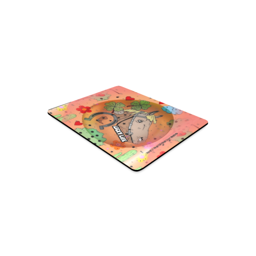Horse Popart by Nico Bielow Rectangle Mousepad