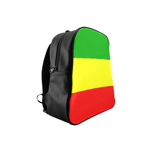 RASTA ONE LOVE School Backpack (Model 1601)(Small)
