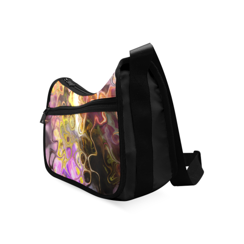 Colorful Marble Design Crossbody Bags (Model 1616)