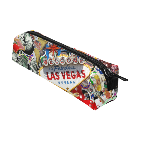 Las Vegas Icons - Gamblers Delight Pencil Pouch/Small (Model 1681)