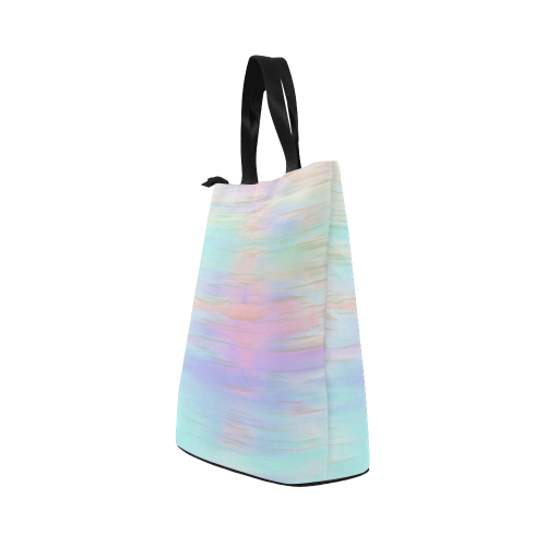 noisy gradient 1 pastel by JamColors Nylon Lunch Tote Bag (Model 1670)