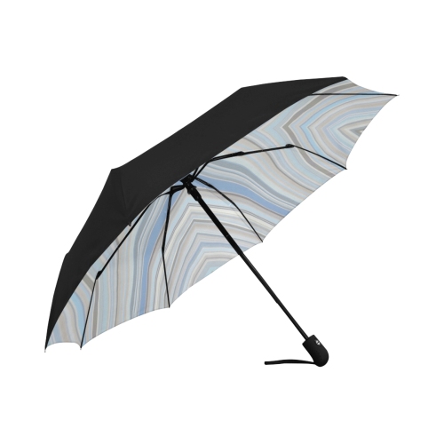 Wild Wavy X Lines 55 Anti-UV Auto-Foldable Umbrella (Underside Printing) (U06)