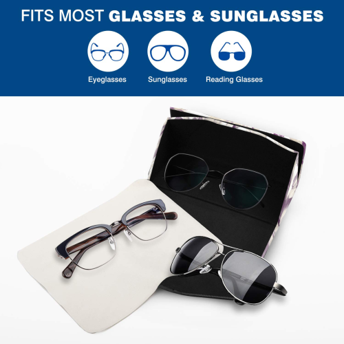 feathers13 Custom Foldable Glasses Case