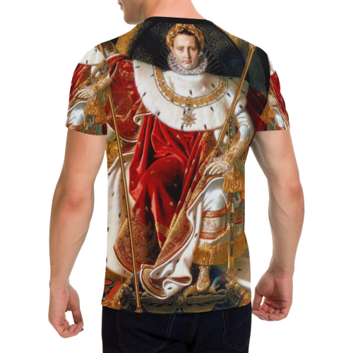Napoleon Bonaparte 5 Men's All Over Print T-Shirt with Chest Pocket (Model T56)