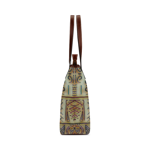 Egyptian Markings Shoulder Tote Bag (Model 1646)