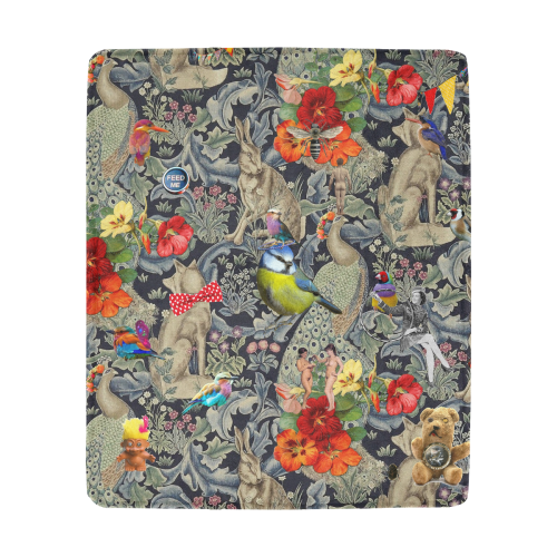 And Another Thing (bird) Ultra-Soft Micro Fleece Blanket 50"x60"