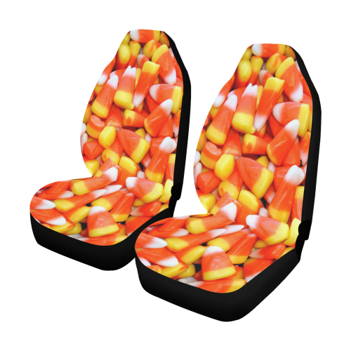 Halloween Candy Corn Car Seat Covers (Set of 2)
