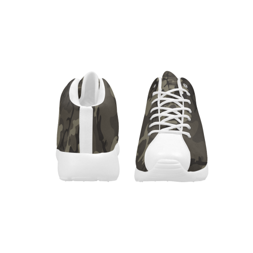 Camo Grey Women's Basketball Training Shoes (Model 47502)