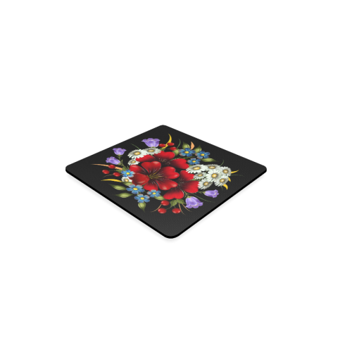 Bouquet Of Flowers Square Coaster
