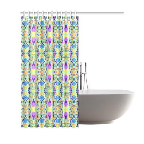organic worlds shower curtain Shower Curtain 69"x72"