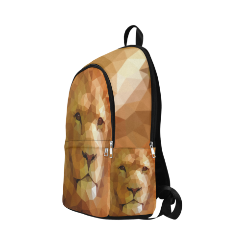 Polymetric Lion Fabric Backpack for Adult (Model 1659)