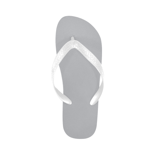 Quiet Gray Flip Flops for Men/Women (Model 040)