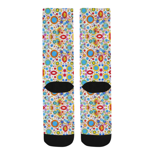 70er Pattern by K.Merske Men's Custom Socks