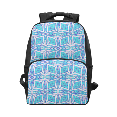 geometric doodle 1 Unisex Laptop Backpack (Model 1663)