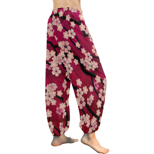 Sakura Breeze Tahiti Sunset Women's All Over Print Harem Pants (Model L18)
