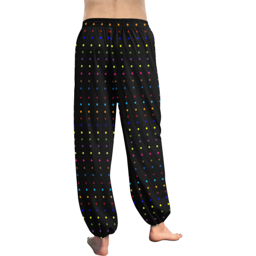 Dots & Colors Modern, Colorful pattern design Women's All Over Print Harem Pants (Model L18)