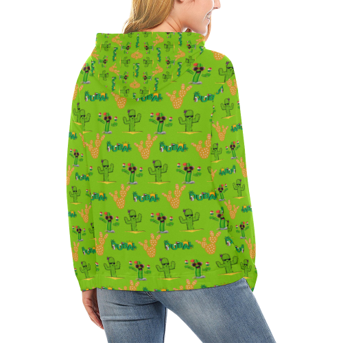 digital art pattern All Over Print Hoodie for Women (USA Size) (Model H13)