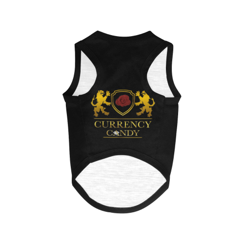 currency candy no crownlogo All Over Print Pet Tank Top
