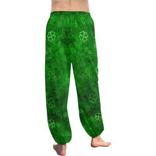 shamrocks 3 green by JamColors Women's All Over Print Harem Pants (Model L18)