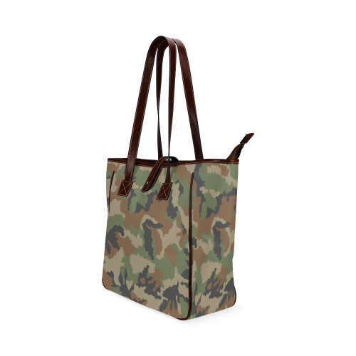 woodland camouflage pattern Classic Tote Bag (Model 1644)