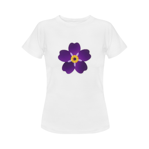 Forget me not Flower Women's Classic T-Shirt (Model T17）