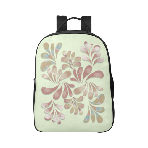Pastel Floral Dance Pattern Popular Fabric Backpack (Model 1683)
