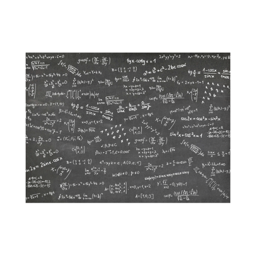 Mathematics Formulas Equations Numbers Placemat 14’’ x 19’’
