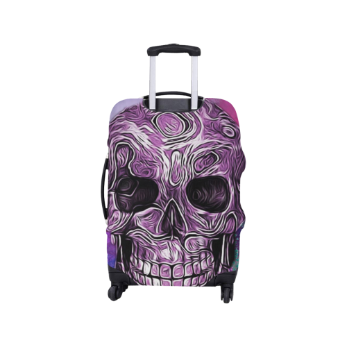 Skull-Unusual and unique 10 by JamColors Luggage Cover/Small 18"-21"