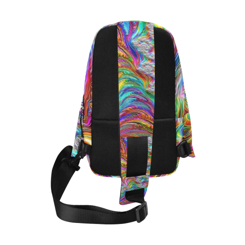 gorgeous Fractal 175 C by JamColors Chest Bag (Model 1678)