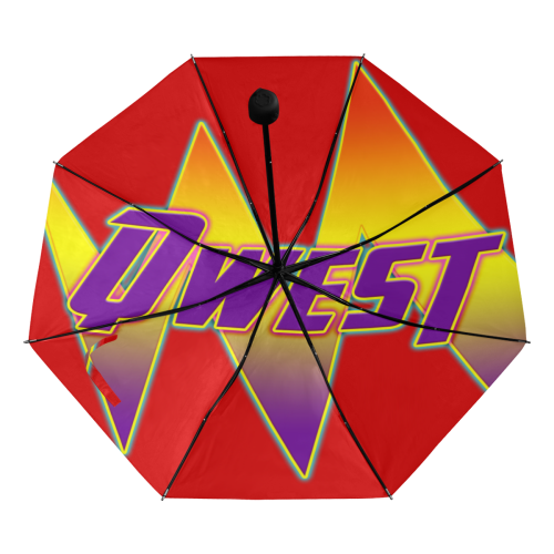 qwest umbrella Anti-UV Foldable Umbrella (Underside Printing) (U07)