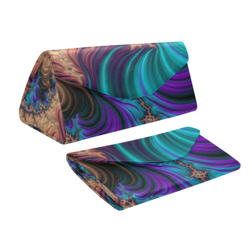 gorgeous Fractal 177 B by JamColors Custom Foldable Glasses Case